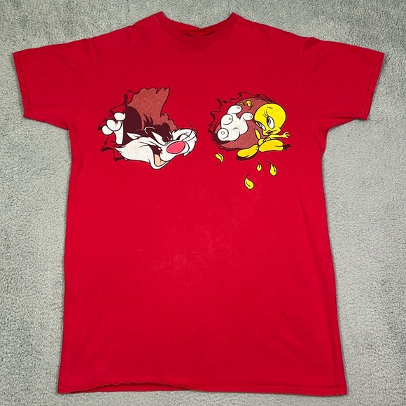Warner Bros. Other - Vintage 1997 Looney Tunes Sylvester and Tweety T-shirt